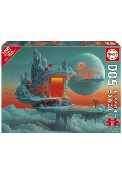 Puzzle 500 Planeta ognia i lodu