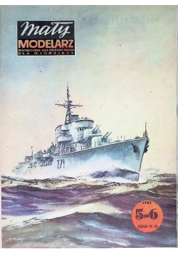 Mały Modelarz Nr 5-6 / 81 Niszczyciel Orp Błyskawica