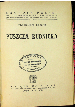 Puszcz Rudnicka 1930r