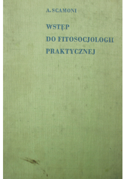 Wstęp do fitosocjologii praktycznej