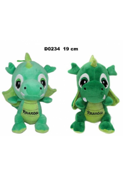 Smok "Kraków" zielony 19cm MIX