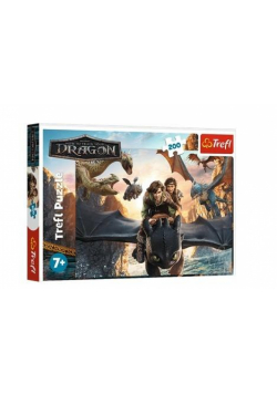 Puzzle 200 Szczerbatek i przyjaciele TREFL