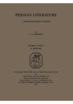 Persian Literature - A Biobibliographical Survey