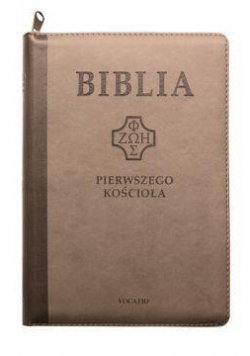 Biblia pierwszego Kościoła z paginatorami brązowa