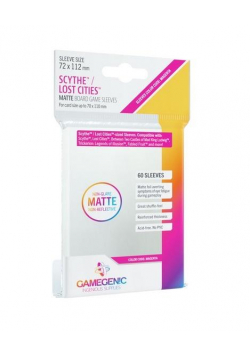 Gamegenic: Matte Scythe/Lost Cities Sleeves 72x112