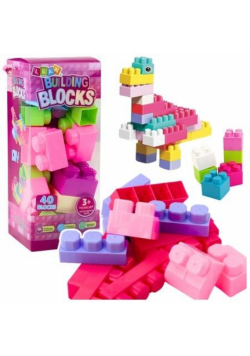 Klocki budowlane w pudełku 40el