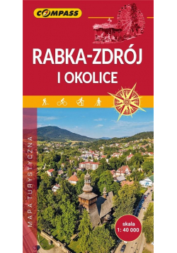 Mapa turystyczna - Rabka-Zdrój i okolice 1:40 000