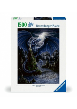 Puzzle 1500 Czarny smok