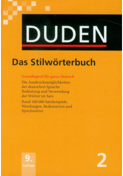 Duden 2 Das Stilworterbuch