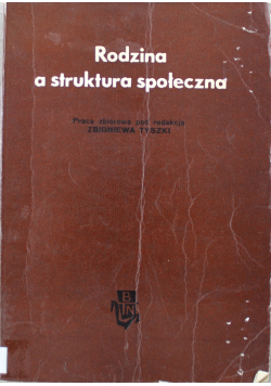 Rodzina a struktura społeczna