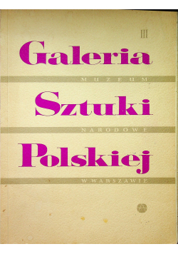 Galeria sztuki polskiej III