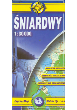 Śniardwy mapa turystyczna 1:30 000