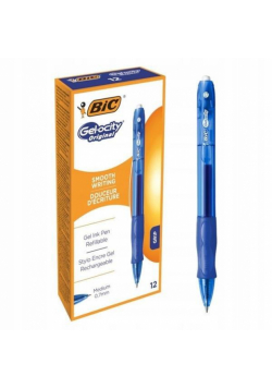 Długopis żelowy Gel-ocity Clic nieb. (12szt) BIC