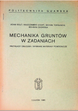 Mechanika gruntów w zadaniach