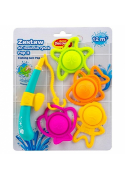 Zestaw do łowienia rybek Pop It