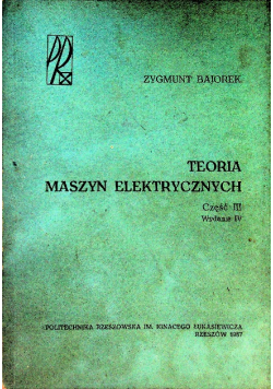 Teoria Maszyn Elektrycznych
