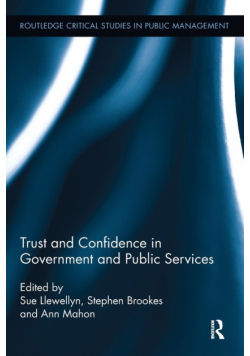 Trust and Confidence in Government and Public Services