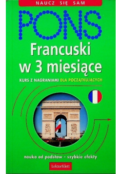 Francuski w 3 miesiące dla początkujących