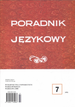 Poradnik językowy 7/2008