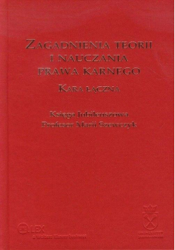 Zagadnienia teorii i nauczania prawa karnego