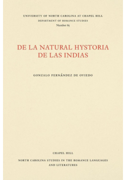 De la natural hystoria de las Indias