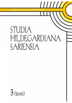 Studia Hildegardiana Sariensia