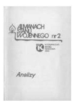 Almanach stanu wojennego nr 2 Analizy
