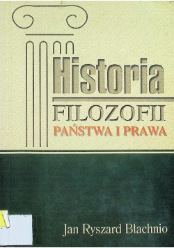 Historia Filozofii Państwa i Prawa