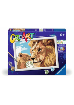 CreArt dla dzieci: Lew z małym
