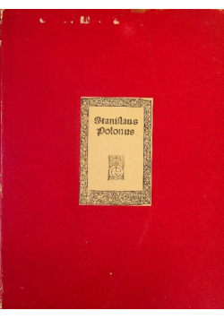 Stanislaus Polonus
