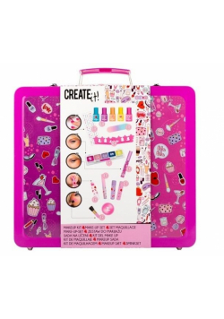 Zestaw Make-up mega walizka neon brokat CREATE IT!