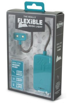 Flexible Book Light - lampka do książki - turkusowa