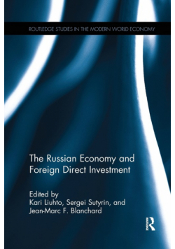 The Russian Economy and Foreign Direct Investment
