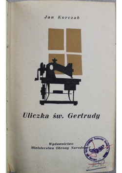 Uliczka Św Gertrudy