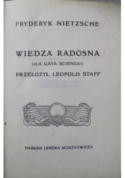 Wiedza radosna 1911 r.