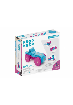 Zestaw klocków z filcu Race car 24 klocki