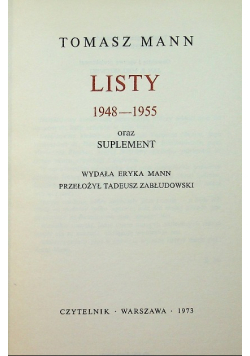 Listy 1948-1955