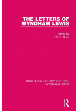 The Letters of Wyndham Lewis