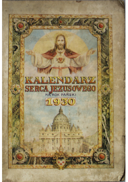 Kalendarz Serca Jezusowego na rok pański 1930