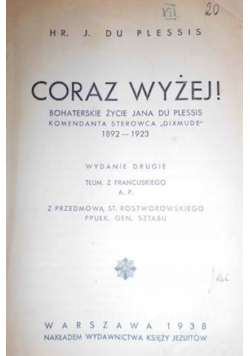 Coraz wyżej 1930 r.