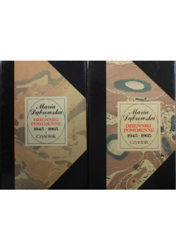 Dzienniki Powojenne 1945 1965 4 Tomy