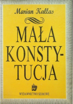 Mała Konstytucja z 1992