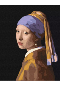 Malowanie po numerach BRUSHME 40x50 cm Dziewczyna z perłą w kolczyku