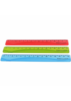 Linijka Flexi Style TB 15cm mix