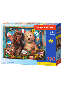 Puzzle 300 Stowaway Pups