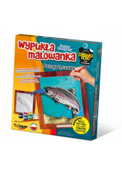 Wypukła Malowanka Ryba - Pstrąg Tęczowy