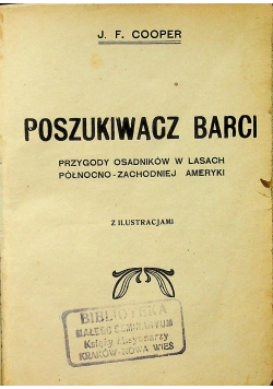 Poszukiwacz Barci 1930 r.