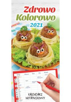Kalendarz 2021 Ścienny notatnikowy ARTSEZON
