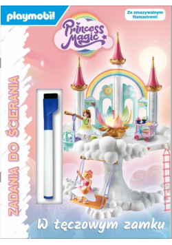 Playmobil Princess Magic. W tęczowym zamku. Zadania do ścierania