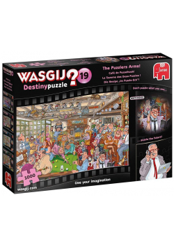 Puzzle 1000 Wasgij W angielskim pubie G3